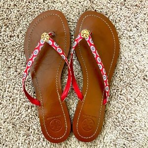 Tory Burch Leather Sandals